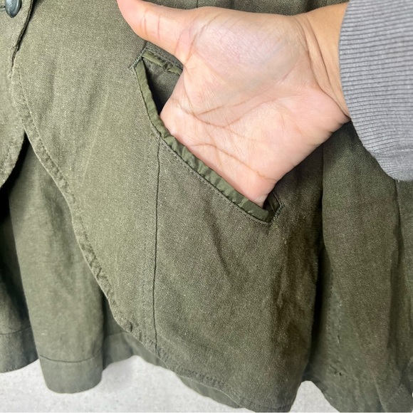 Free People Linen Blazer - Picture 8 of 13